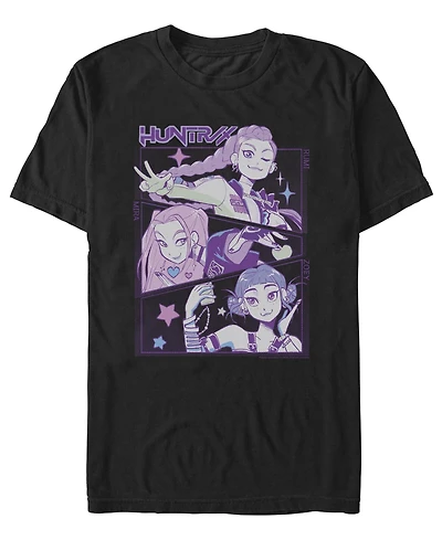 Fifth Sun Men's K-Pop Demon Hunters Graphic Print Regular Fit T-Shirt