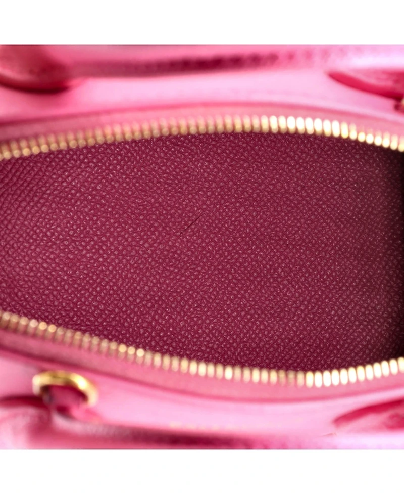 Pre-Owned Balenciaga Xxs Logo Ville Bag Leather