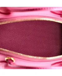 Pre-Owned Balenciaga Xxs Logo Ville Bag Leather