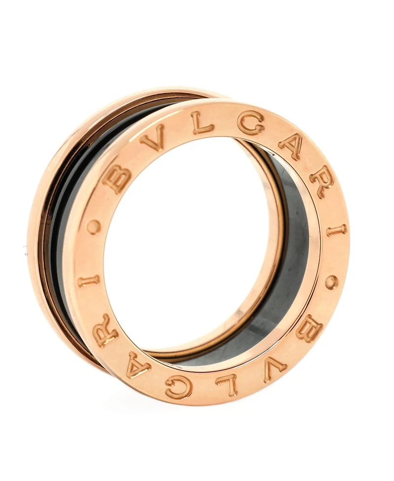 Pre-Owned Bvlgari B.Zero1 Two Band Ring