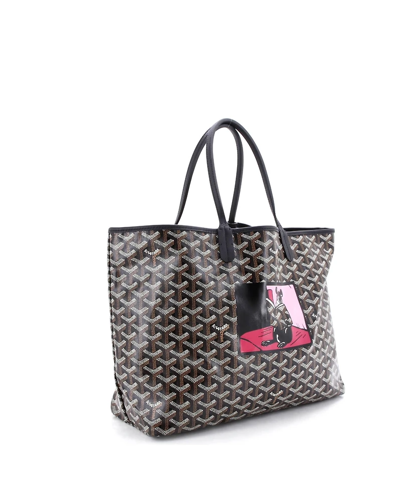 Pre-Owned Goyard Pm Artois Tote Printed Coated Canvas