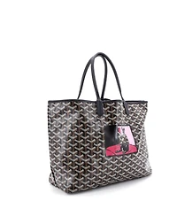 Pre-Owned Goyard Pm Artois Tote Printed Coated Canvas