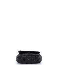 Pre-Owned Versace Mini Medusa Icon Chain Flap Bag Quilted Leather