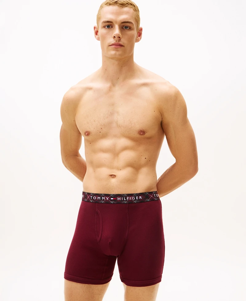 Tommy Hilfiger Men's 3-Piece Cotton Classics Boxer Brief Set
