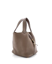 Pre-Owned Hermes Mm Picotin Lock Bag Clemence