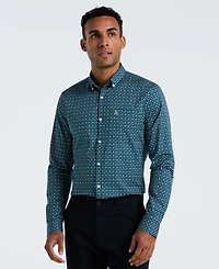 Original Penguin Men's Long Sleeve Button Down Shirt