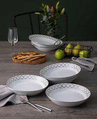 Noritake Eternal Palace 4-Pc. Coupe Dinner Bowl Set, Service for 4
