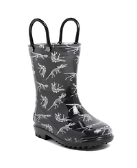 London Fog Toddler Boys 5T-10T Sven T Printed Rain Boots