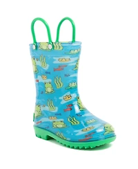 London Fog Toddler Boys 5T-10T Sven T Printed Rain Boots
