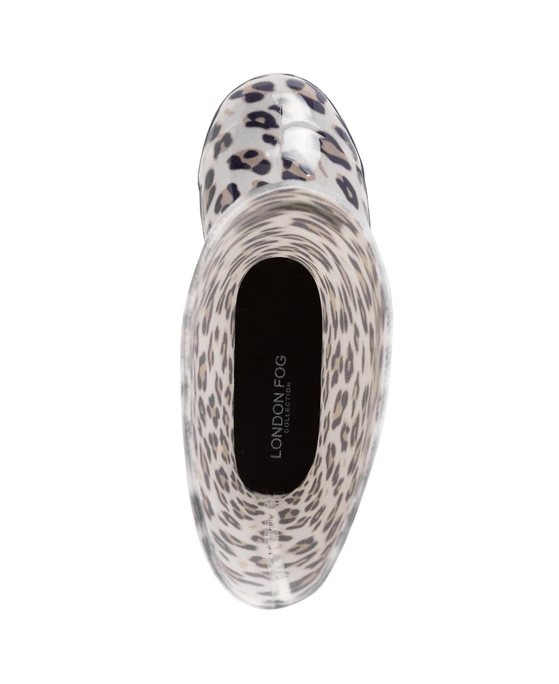 London Fog Little & Big Girls 1-5 Sheree 2 Pull-On Rain Boots