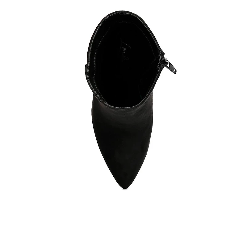 Clubdate Block Heeled Ankle Boots Women