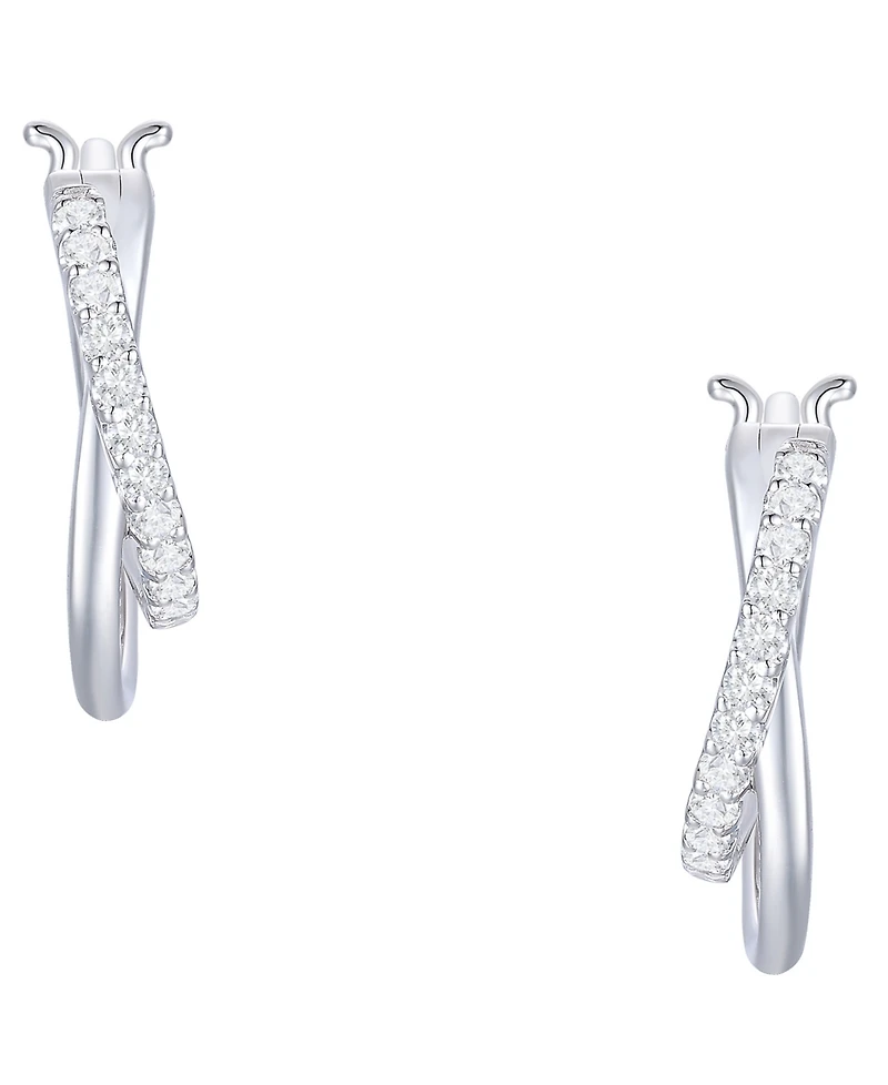 Macy's Diamond Earrings (1/5 ct. t.w.) in Sterling Silver