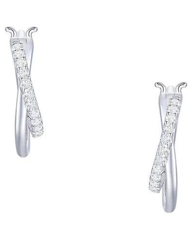 Macy's Diamond Earrings (1/5 ct. t.w.) in Sterling Silver