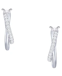 Macy's Diamond Earrings (1/5 ct. t.w.) in Sterling Silver