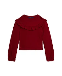 Polo Ralph Lauren Girls 7-16 Long Sleeve Top