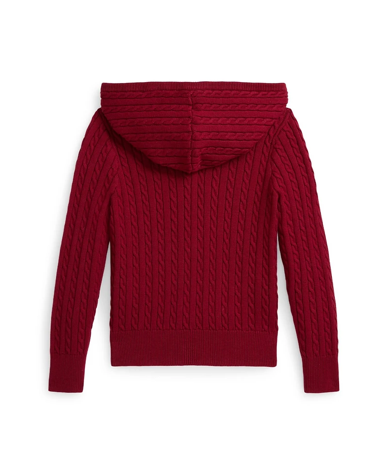 Polo Ralph Lauren Girls 2T-6X Full Zip Sweater