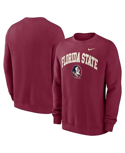 Nike Men's Garnet Florida State Seminoles Arch Pullover Sweatshirt