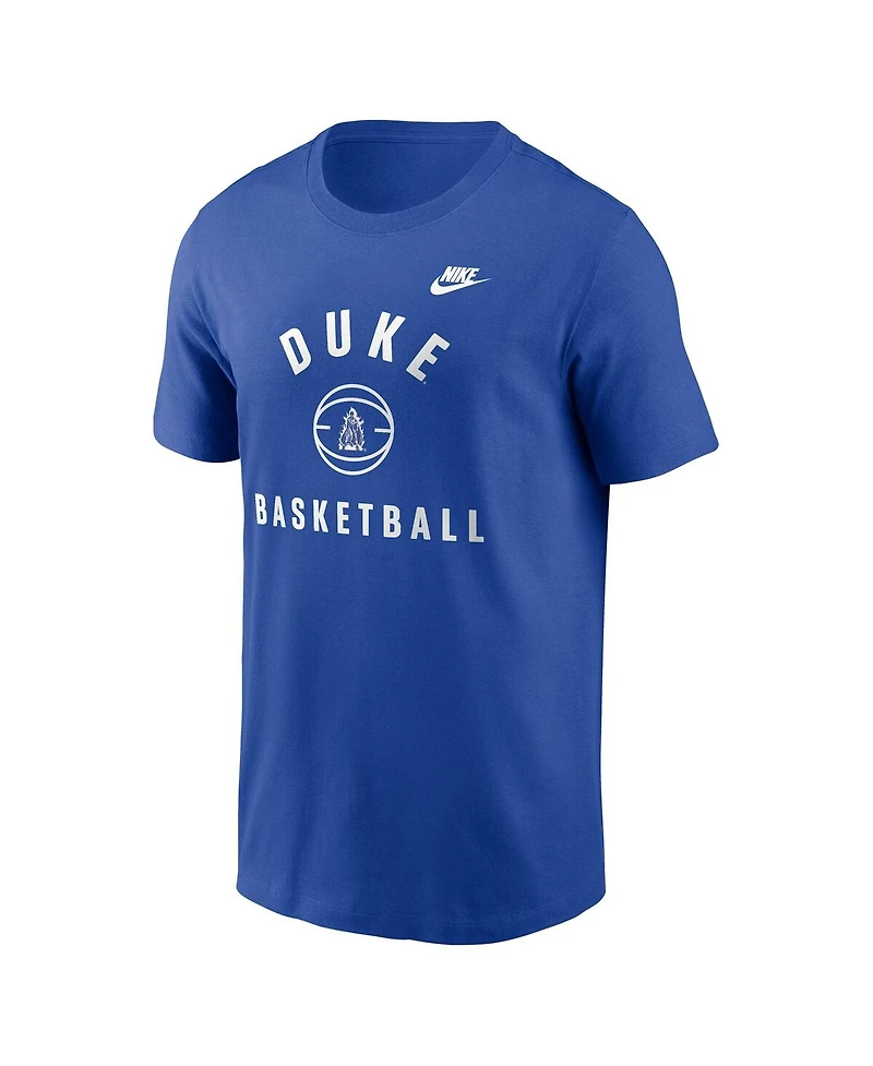 Nike Men's Royal Duke Blue Devils Basketball Legacy Arch T-Shirt