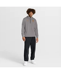 Nike Men's Gray Tennessee Volunteers 2025 Coaches Premium Dri-fit Quarter-Zip Hoodie