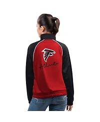 G-iii 4Her by Carl Banks Women's Red Atlanta Falcons Replay Full-Zip Track Jacket