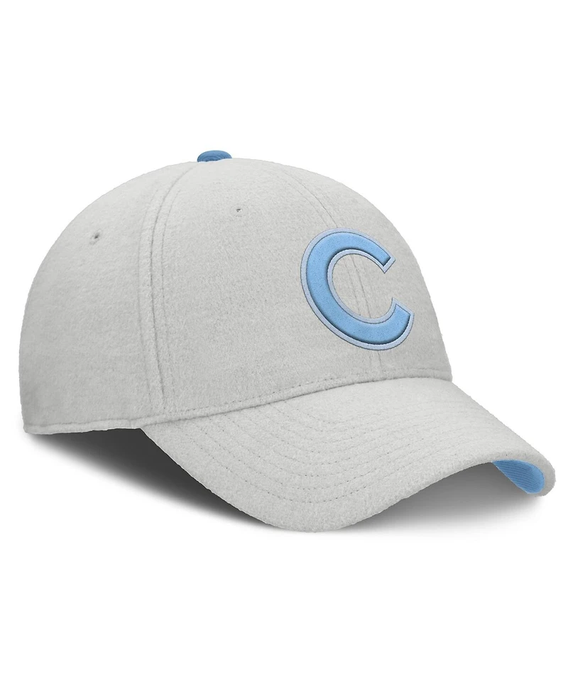 Nike Men's Gray Chicago Cubs Club Adjustable Hat