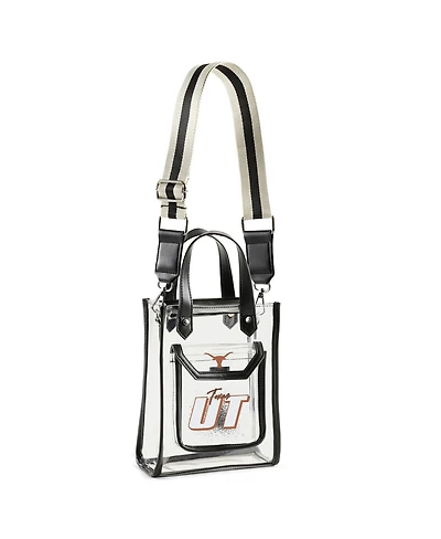 Wear by Erin Andrews Texas Longhorns Clear Stadium Crossbody Purse with Coin Pouch