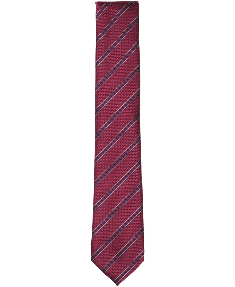 Alfani Men's Ember Stripe Pattern Tie, Macy's Exclusive