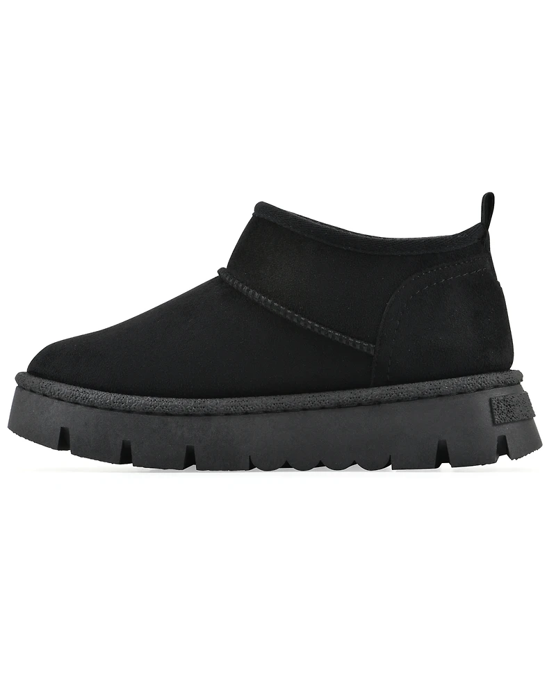 White Mountain Women's Toree Faux Fur Booties
