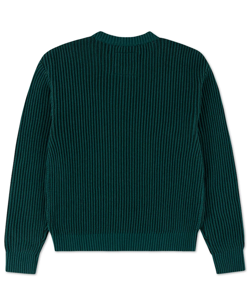 abercrombie kids Little and Big Boys Plated Stitch Crew Sweater