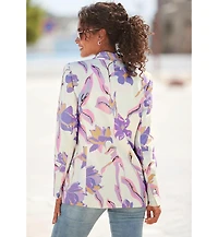 Lascana Women's Floral Print Blazer