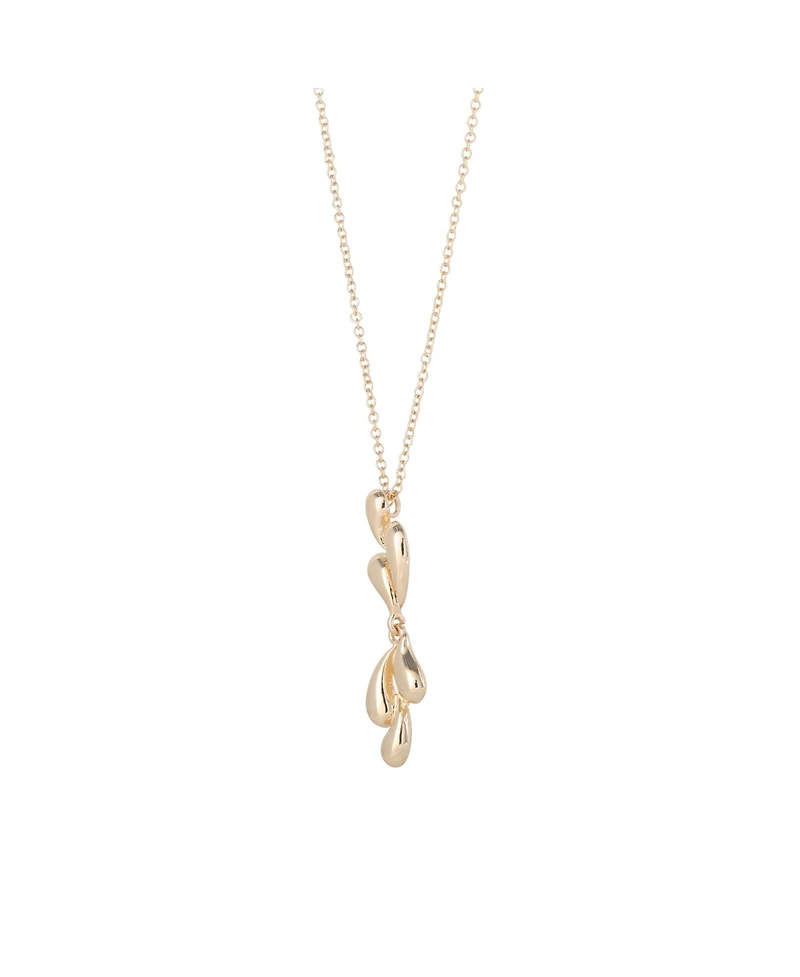 BCBGeneration Sculptural Drop Pendant Necklace