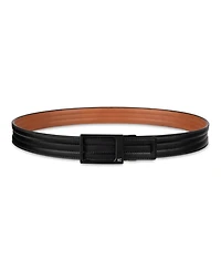 Kenneth Cole Reaction Men's Reversible Compression Plaque Locking Buckle Belt