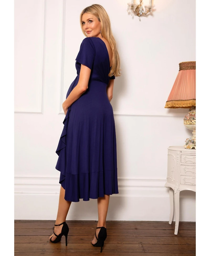 Tiffany Rose Maternity Waterfall Midi Dress