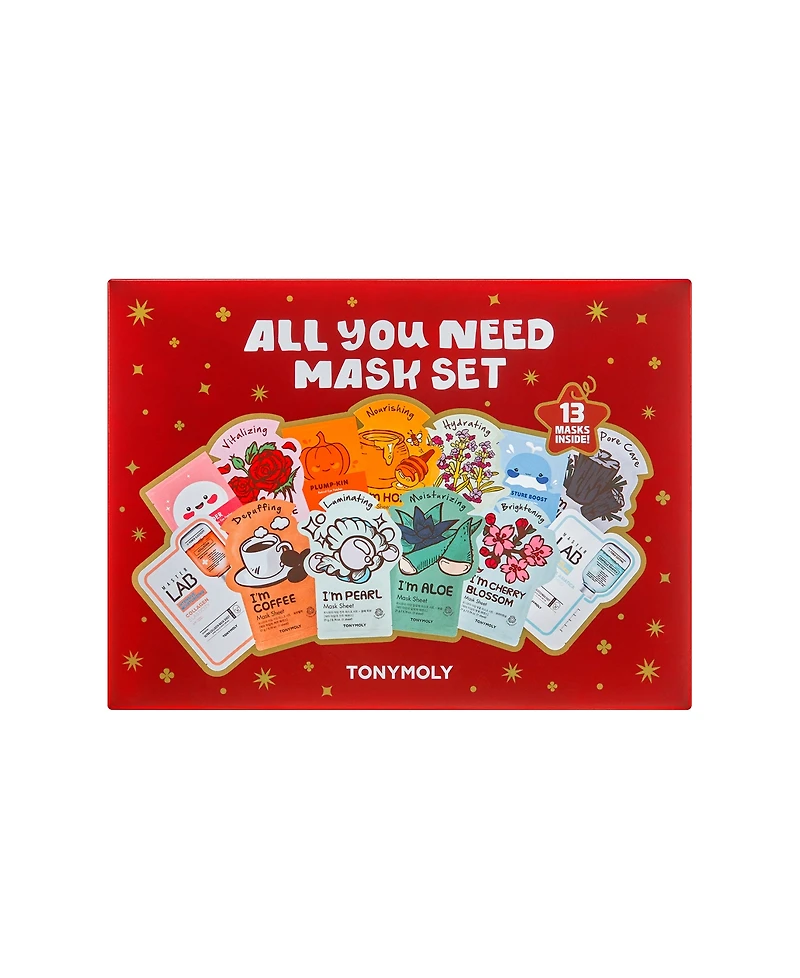 Tonymoly 13-Pc. 2025 All You Need Mask Set