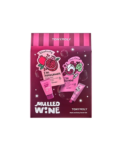 Tonymoly Mulled Wine 4-Pc. Hand and Mask Set