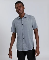 Kenneth Cole Men's Performance Sport Short Sleeve Shirt