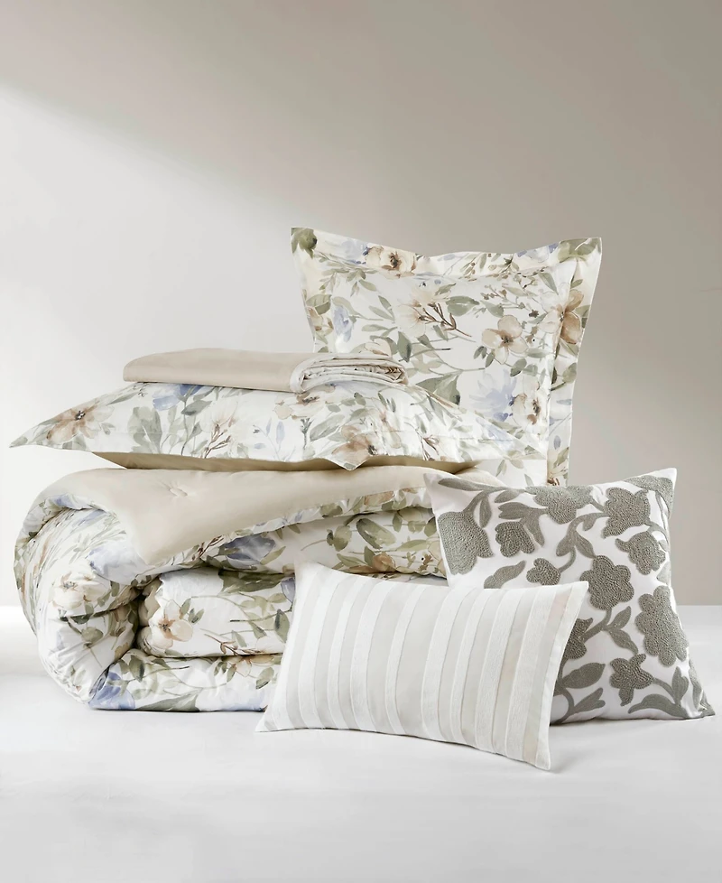 Harbor House Herbal Print Oversized 6-Pc. Comforter Set