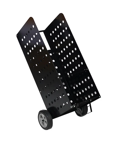 Streamdale Furniture Xl Fireplace Wood Carriage Durable Storage and Transport Solution