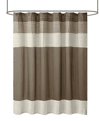 Madison Park Amherst Faux Silk Shower Curtain, 72" x 84"