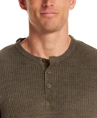 Weatherproof Vintage Men's Soft Touch Henley Sweater