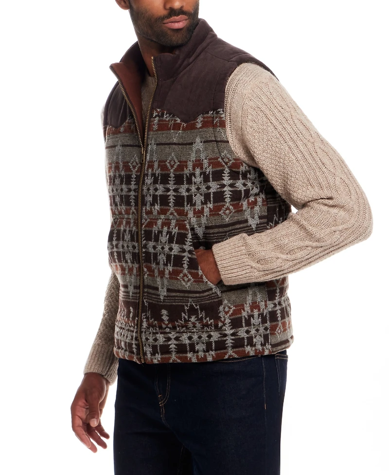 Weatherproof Vintage Western Printed Vest