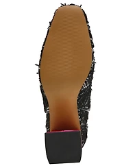 Betsey Johnson Women's Stevie Block Heel Dress Booties