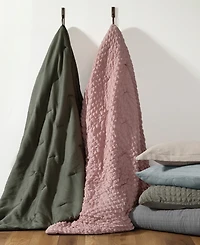 Ienjoy Home Textured Seersucker Box 3-Pc. Comforter Set, King/ California King