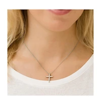 Cubic Zirconia Cross Necklaces for Women