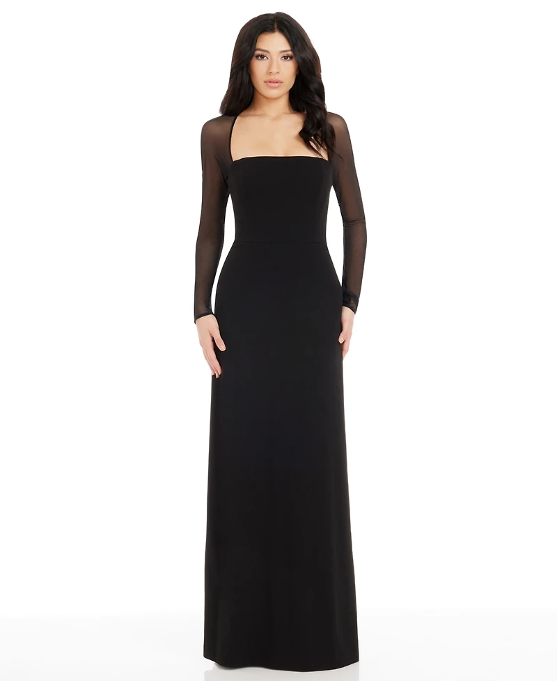 Dress the Population Women's Maxwell Square Neck