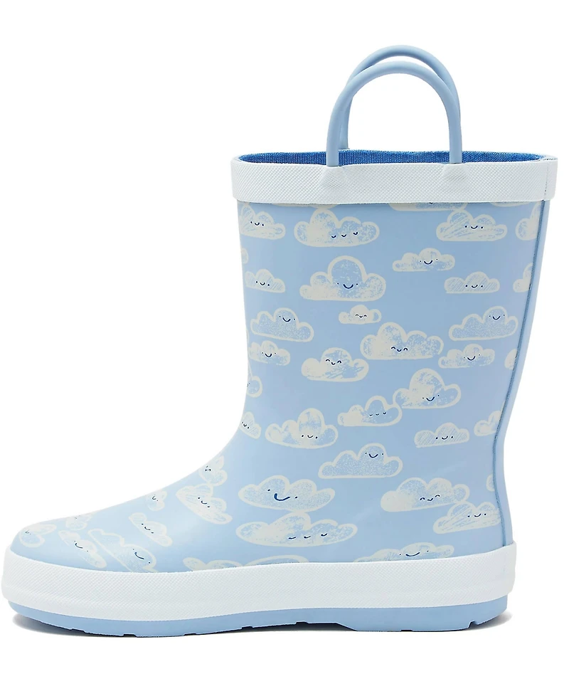 Lands' End Kids Pull On Splash Rubber Rain Boots