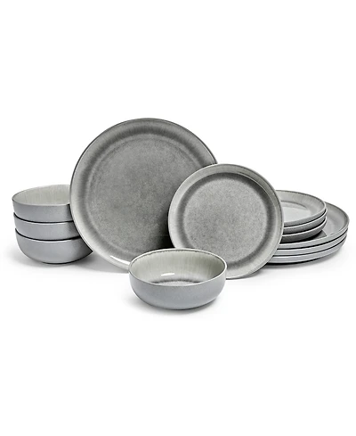 Sango Asher 12 Pc. Dinnerware Set, Service for 4
