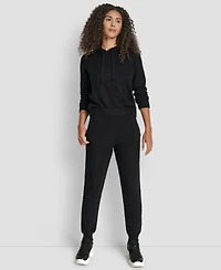 Dkny Women's Feather Yarn Tonal Jogger