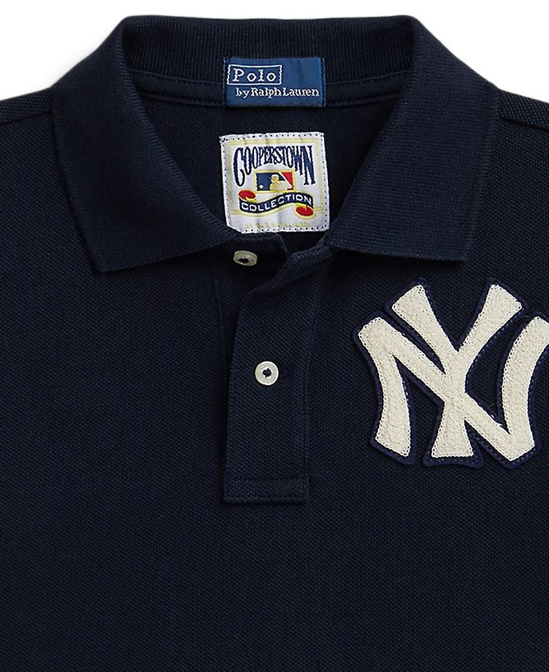 Polo Ralph Lauren Girls 2T-6X Short Sleeves Yankees Polo Shirt