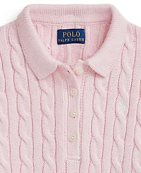 Polo Ralph Lauren Toddler and Little Girls Cable-Knit Cotton Sweater Dress